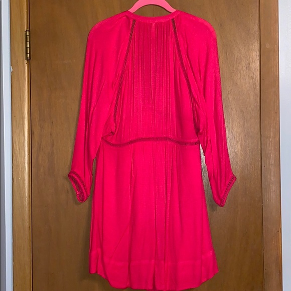 Free People Hot Pink Mini Dress - Picture 5 of 6